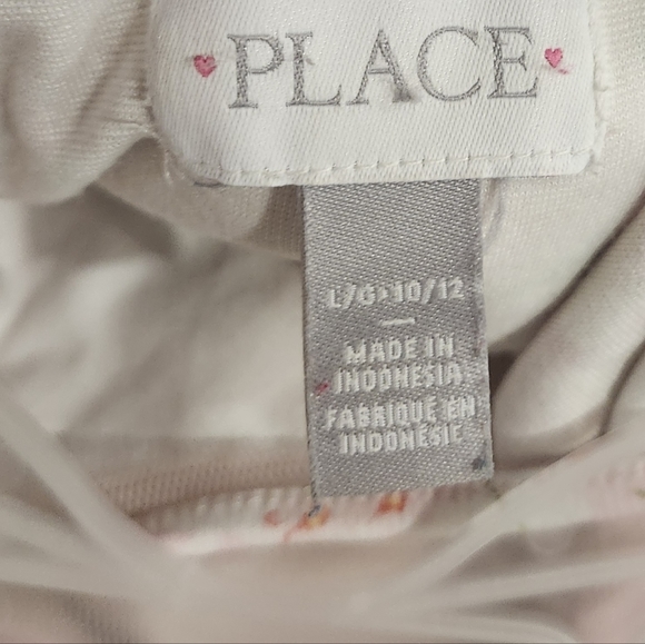 The Children's Place girl's floral dress-L (10/12) - Picture 2 of 3